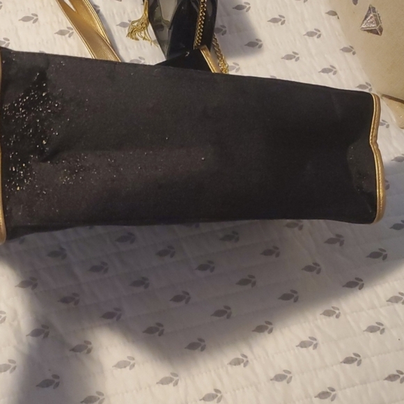 Jimmy Choo Black and Gold Bag Set - Picture 5 of 11